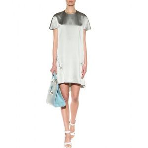 Balenciaga Asymmetric 100% Silk Dress